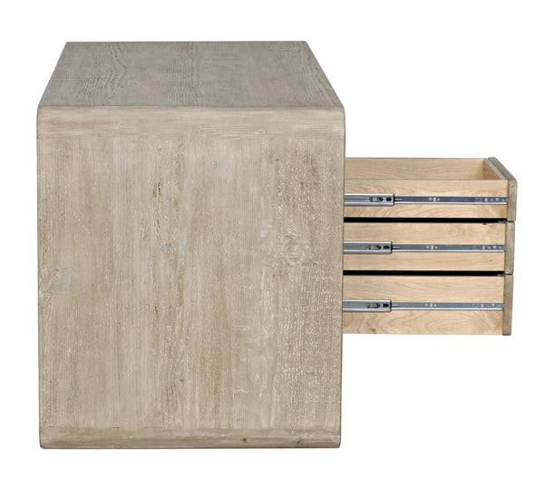 Reclaimed Lumber, Infinity Desk - 60x26x30-Blue Hand Home