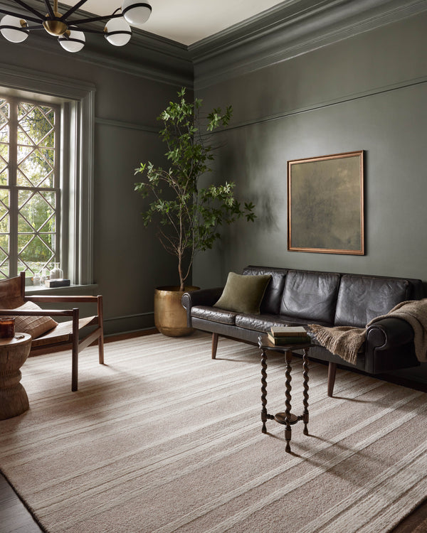 Magnolia Home by Joanna Gaines x Loloi Rae Rug - Clay / Ivory-Blue Hand Home