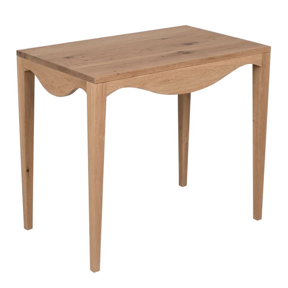 Elaine Side Table, RO, Whiskey - 30x18x26-Blue Hand Home