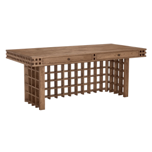 Rubiks Desk, RO, Chai - 75x35x30-Blue Hand Home