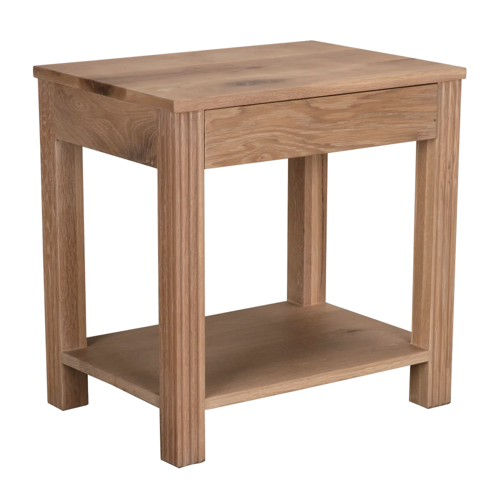 Emily Side Table, RO, Black - 25x18x25-Blue Hand Home