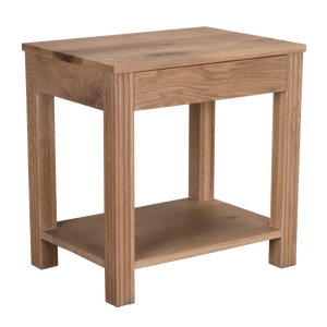 Emily Side Table, RO, Chai - 25x18x25-Blue Hand Home
