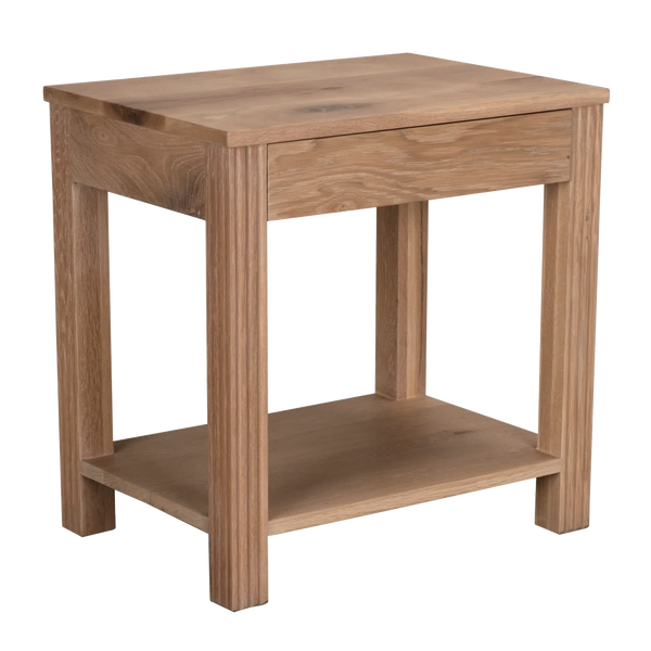 Emily Side Table, RO, Chai - 25x18x25-Blue Hand Home