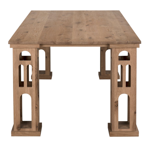 Dolly Dining Table, RO, Chai - 108x44x30-Blue Hand Home