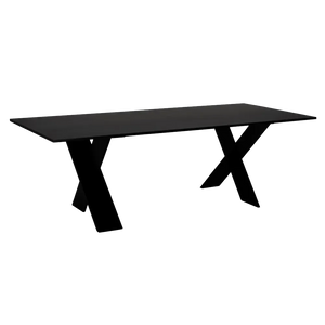Clint Dining Table, RO, Black - 92x42x30-Blue Hand Home