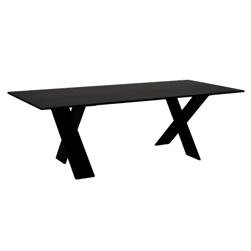 Clint Dining Table, RO, Black - 92x42x30-Blue Hand Home