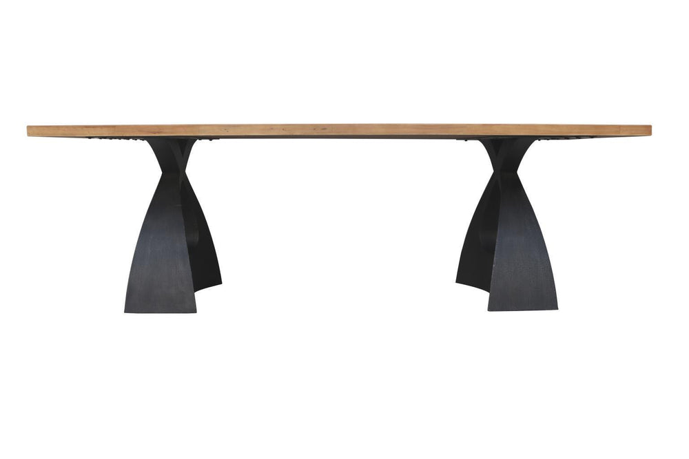 Orion 94" Rect Dining Table-Blue Hand Home