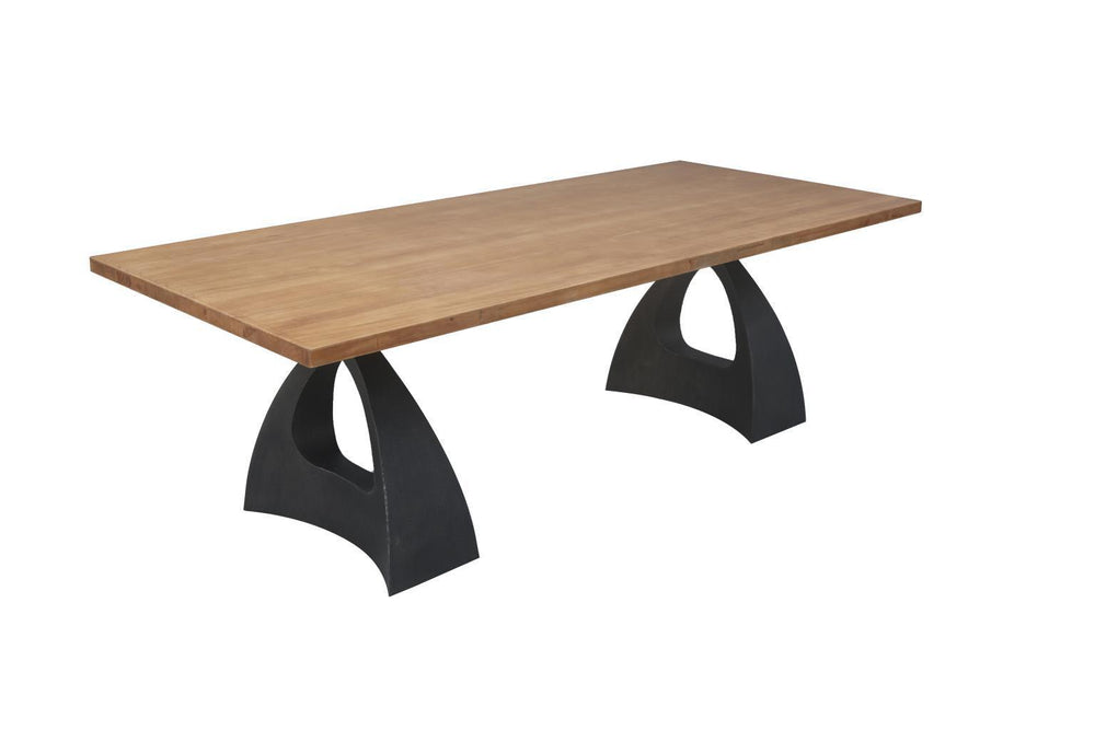 Orion 94" Rect Dining Table-Blue Hand Home