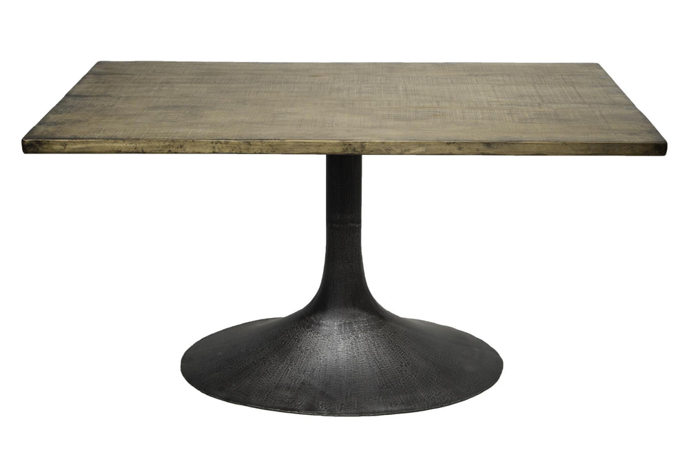Megan 56" Rect Dining Table-Blue Hand Home