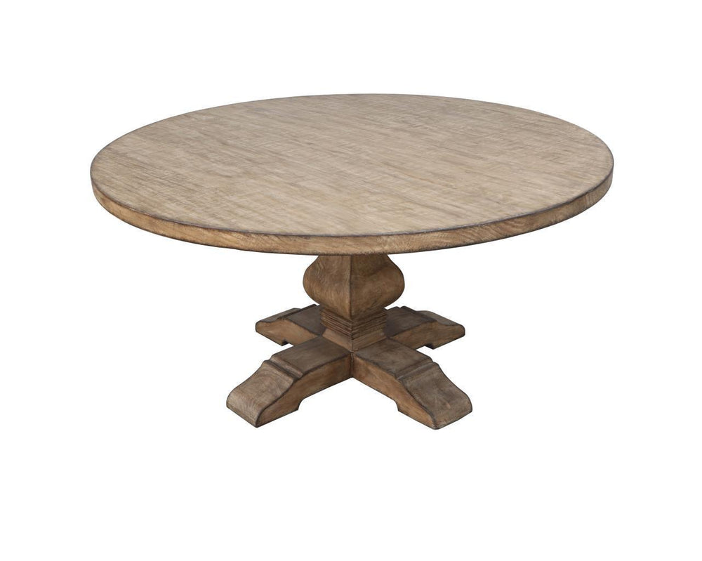 Poppy Hills 60" Rd Dining Table-Blue Hand Home