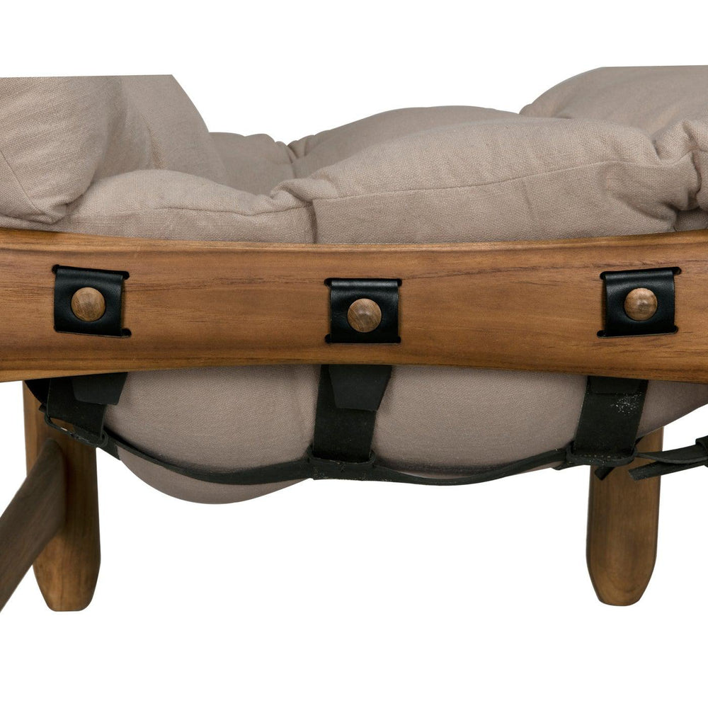 Dante Chair with cFc Upholstery-Noir Furniture-Blue Hand Home