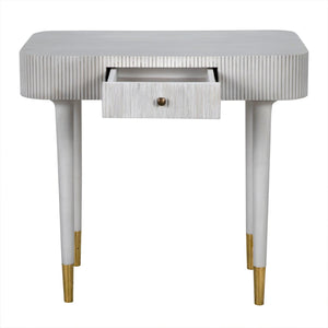 Celine Desk/Side Table-Noir Furniture-Blue Hand Home
