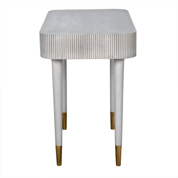 Celine Desk/Side Table-Noir Furniture-Blue Hand Home