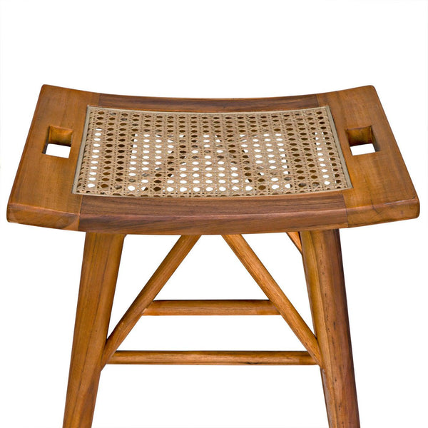 Murphy Counter Stool, Teak-Noir Furniture-Blue Hand Home