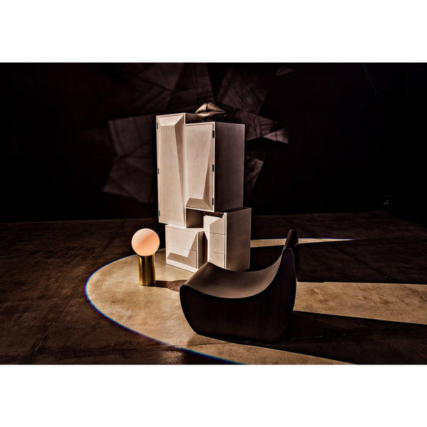 Lips, Black Fiber Cement-Noir Furniture-Blue Hand Home