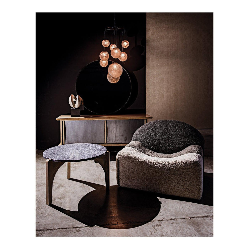 Nobuko Sculpture, Fiber Cement-Noir Furniture-Blue Hand Home