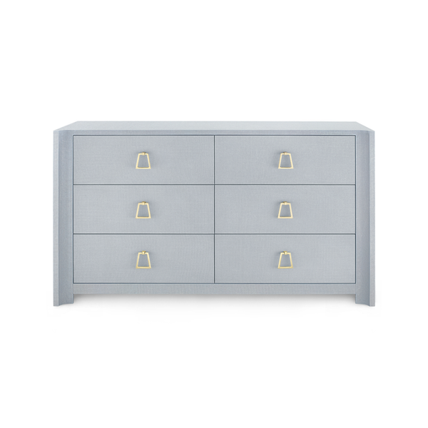 Audrey Extra Large 6-Drawer-Blue Hand Home