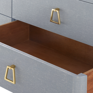 Audrey Extra Large 6-Drawer-Blue Hand Home