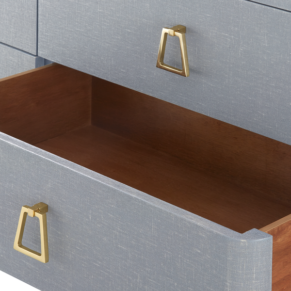 Audrey Extra Large 6-Drawer-Blue Hand Home