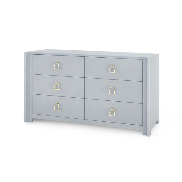 Audrey Extra Large 6-Drawer-Blue Hand Home