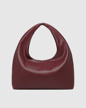 Monaco Shoulder Bag - Burgundy-Blue Hand Home