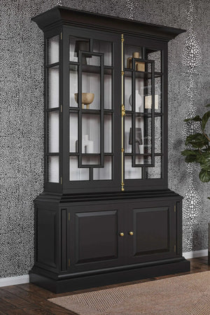 Bruges Display Cabinet-Blue Hand Home