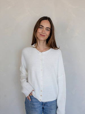 Snow Piper Cardigan-Blue Hand Home