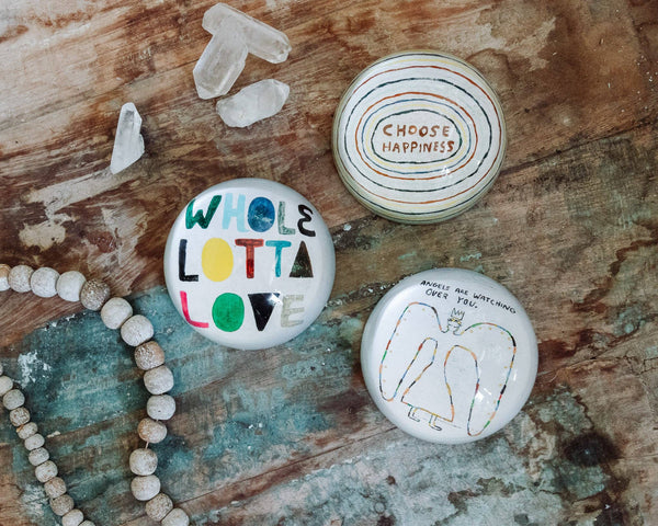 Paperweight - Angels Are Watching (NEW VERSION)-Blue Hand Home