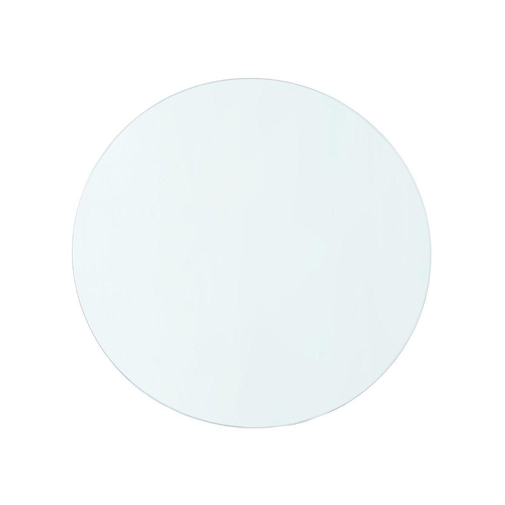 Dakota Round Coffee Table Glass Top / Clear-Villa & House-Blue Hand Home