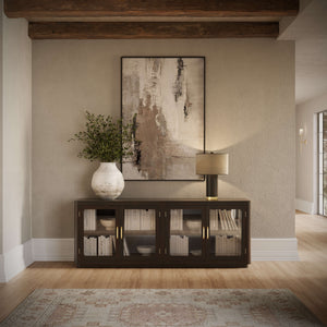 Corte 4 Door Sideboard-Blue Hand Home