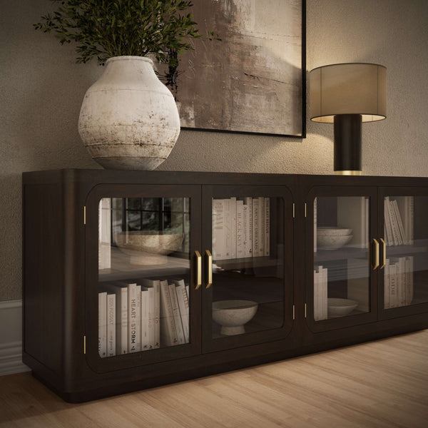 Corte 4 Door Sideboard-Blue Hand Home