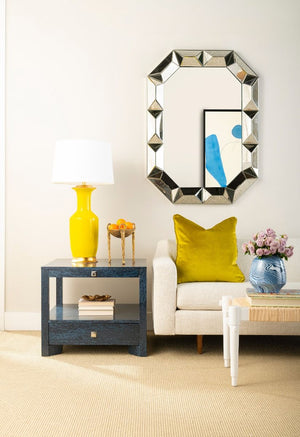 Lugano 1-Drawer Side Table / Deep Navy-Villa & House-Blue Hand Home