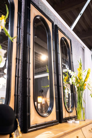 Large Farringdon Mirror-Blue Hand Home