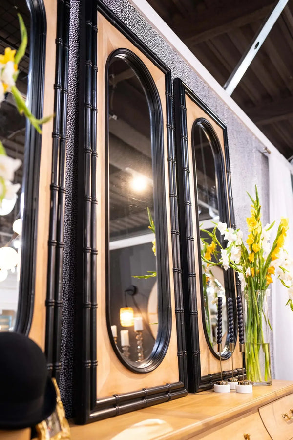 Large Farringdon Mirror-Blue Hand Home