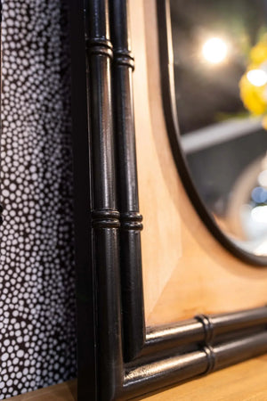 Large Farringdon Mirror-Blue Hand Home