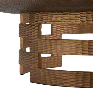 Ella Coffee Table / Antique Brass-Villa & House-Blue Hand Home