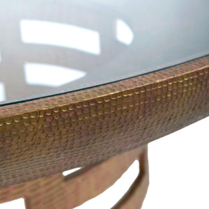 Ella Coffee Table / Antique Brass-Villa & House-Blue Hand Home