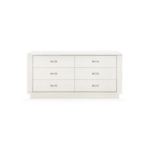 Ethan 6-Drawer / Sand White-Blue Hand Home