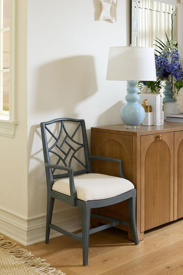 Evelyn Armchair-Blue Hand Home
