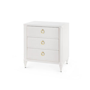 Fairfax 3-Drawer Side Table-Blue Hand Home