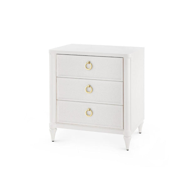 Fairfax 3-Drawer Side Table-Blue Hand Home