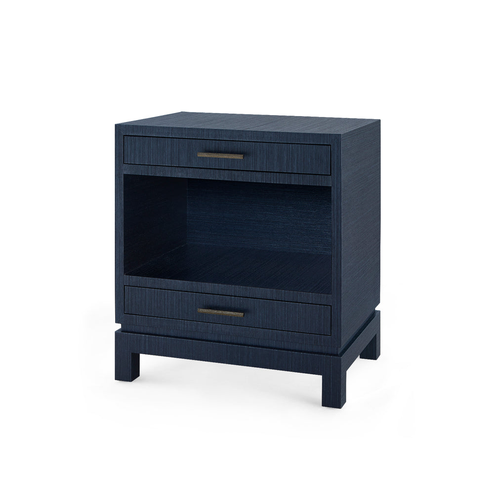 Florence 2-Drawer End Table-Blue Hand Home