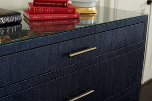 Florence Large 4-Drawer-Blue Hand Home