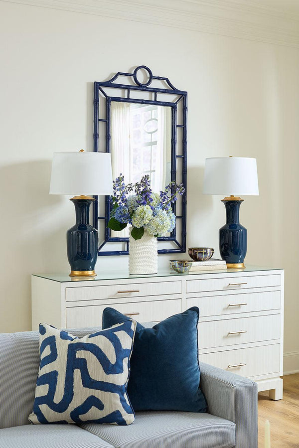Florence Extra Large 8-Drawer-Blue Hand Home
