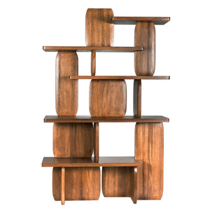 Kilimanjaro Bookcase-Noir Furniture-Blue Hand Home