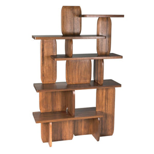 Kilimanjaro Bookcase-Noir Furniture-Blue Hand Home