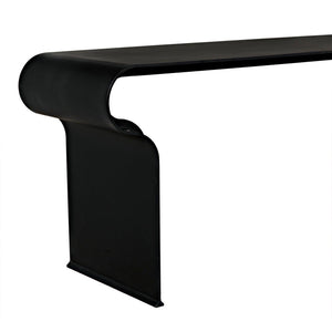Jabali Bench-Noir Furniture-Blue Hand Home