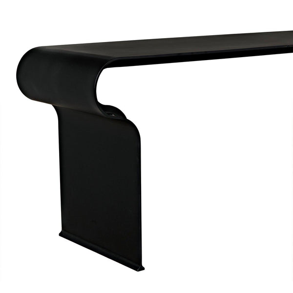 Jabali Bench-Noir Furniture-Blue Hand Home