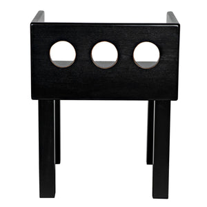 Elton Chair, Hand Rubbed Black-Noir Furniture-Blue Hand Home