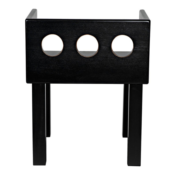 Elton Chair, Hand Rubbed Black-Noir Furniture-Blue Hand Home